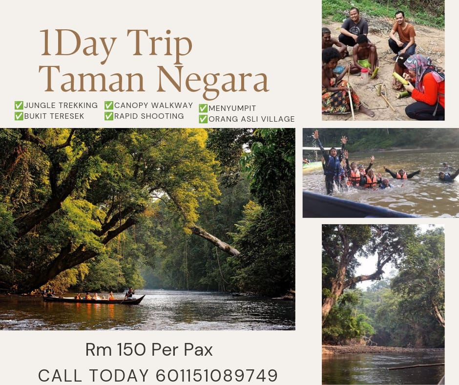1 DAY TRIP TAMAN NEGARA SEPT 2023